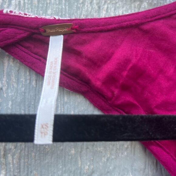 Free People embroidered Austin minidress size XS cottagecore boho festival - Picture 5 of 5